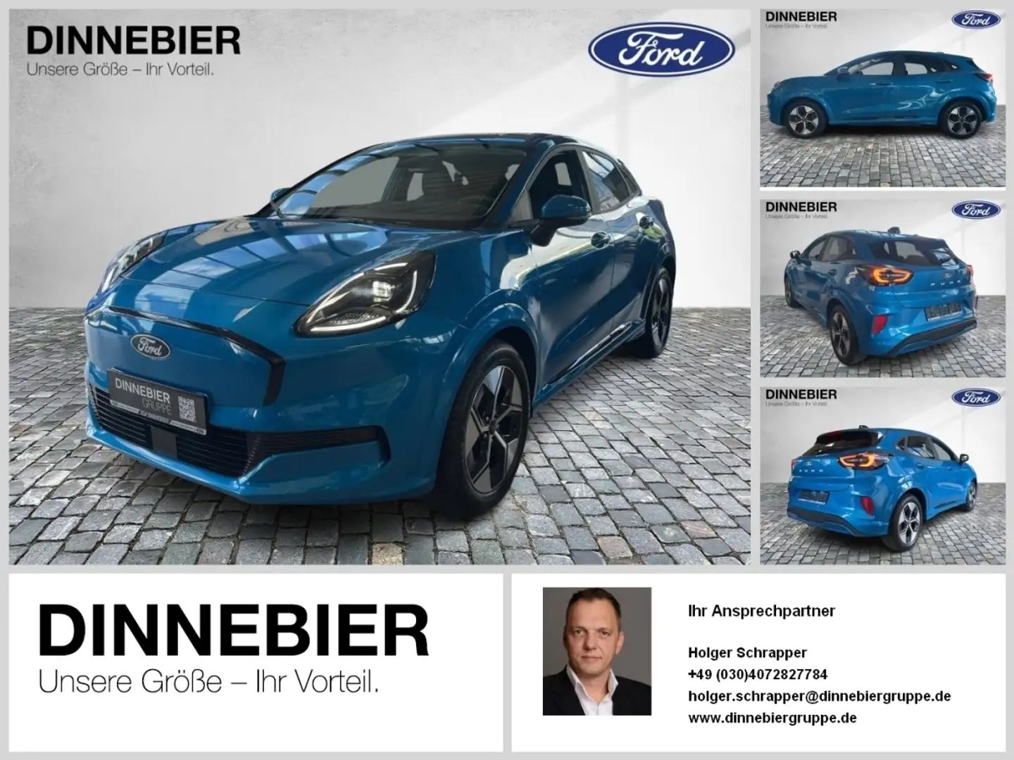 Ford Puma GEN-E Gen-E LED+Kamera+Navi+Winterpaket Blau - 1