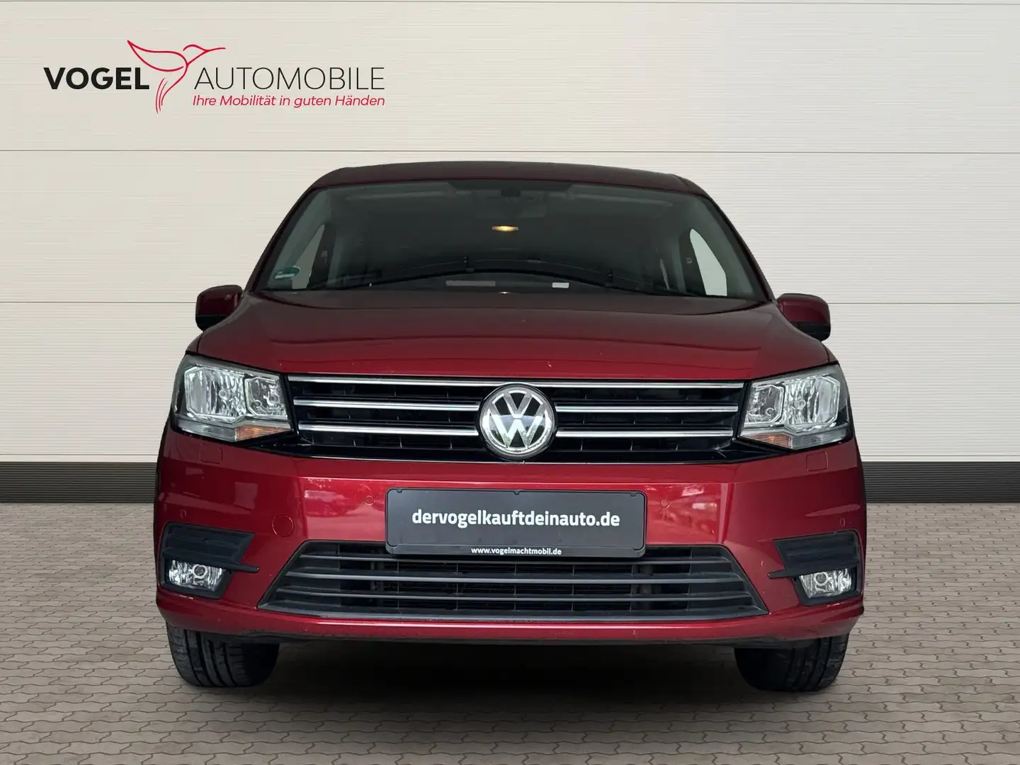 Volkswagen Caddy PKW 2.0 TDI Comf. +Navi+Nur Gewerbe Rot - 2