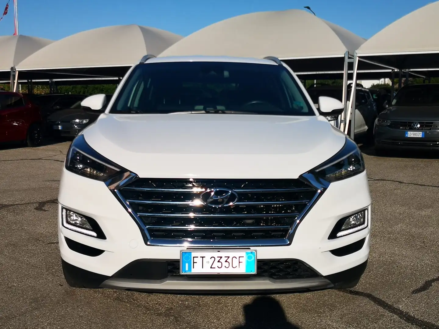 Hyundai TUCSON 1.6 CRDi 136CV DCT Exellence ***FULL OPTIONAL*** Blanc - 2