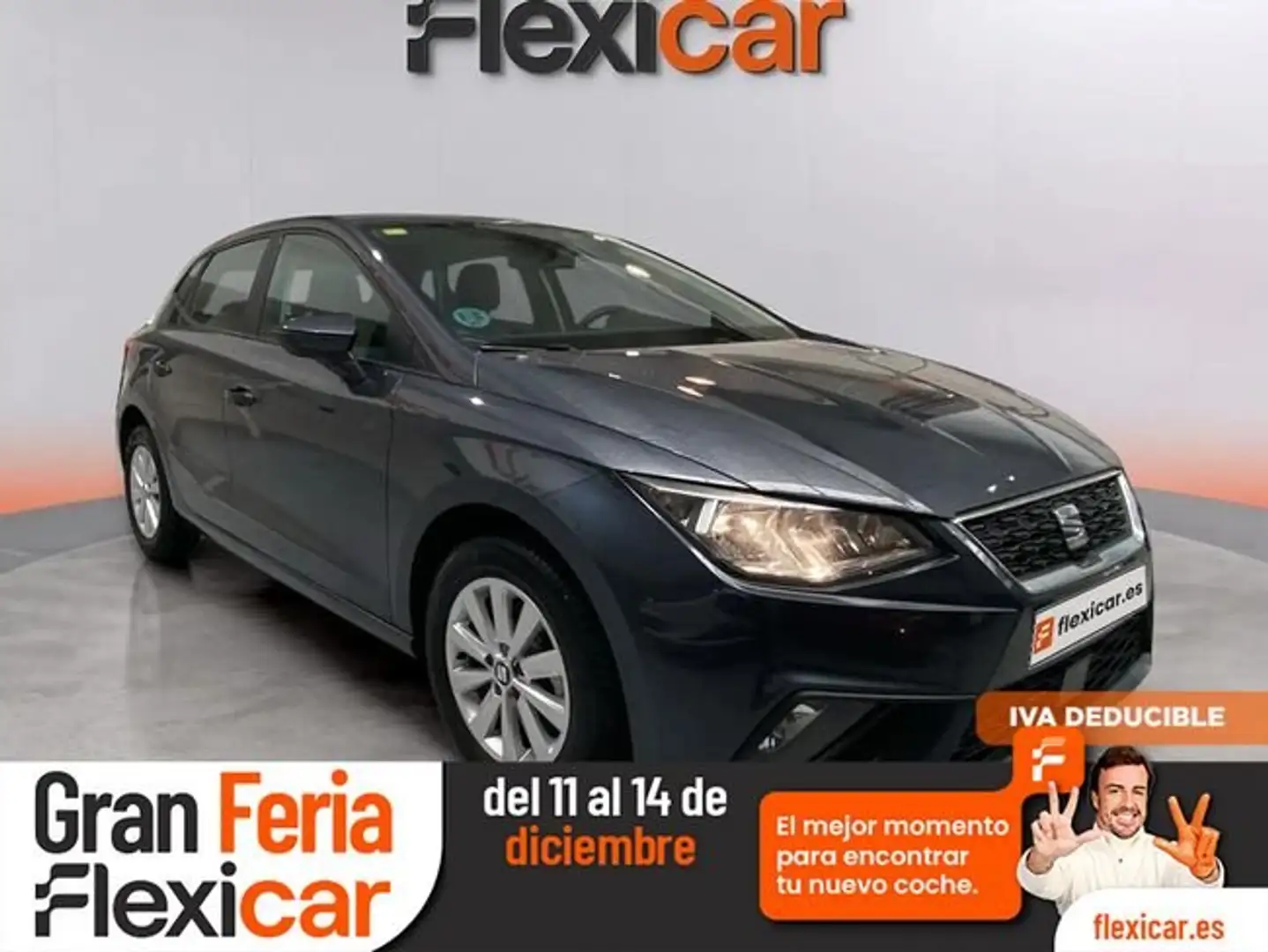 SEAT Ibiza 1.6+TDI+70kW+%2895CV%29+Style Gris - 1