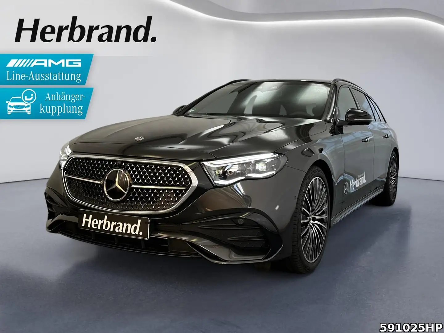 Mercedes-Benz E 220 d T-Modell AMG+PANO+BURMESTER+AHK+ Grau - 1