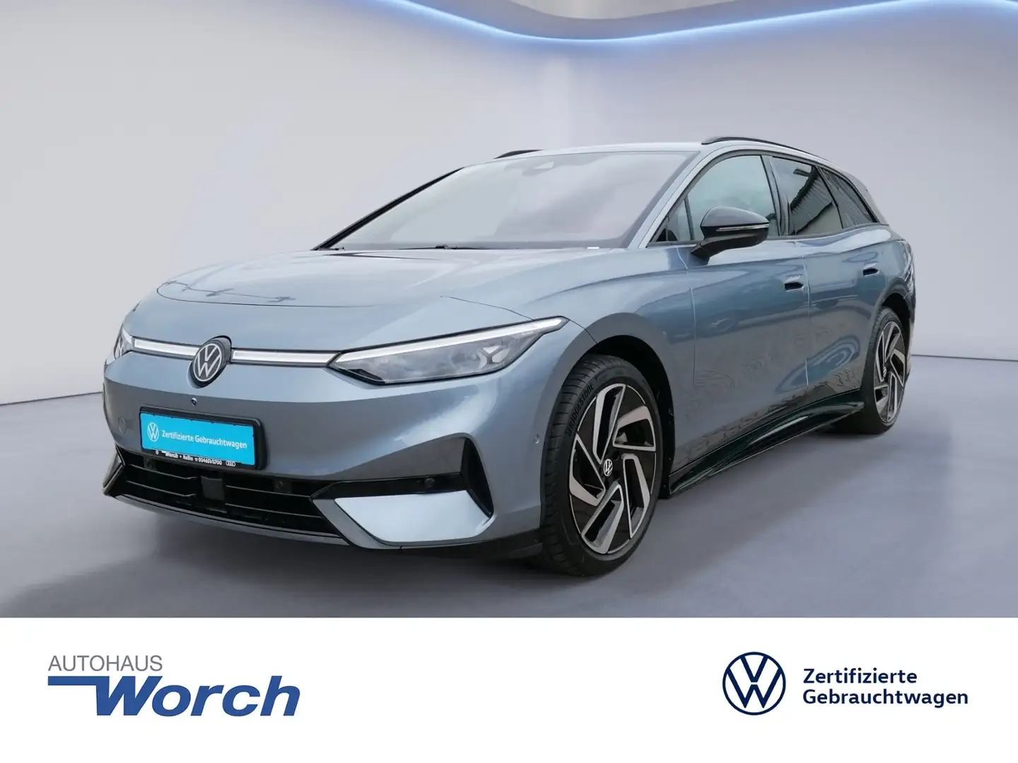 Volkswagen ID.7 Tourer Pro KAMERA+AHK+WÄRMEPUMPE+ACC Blau - 1