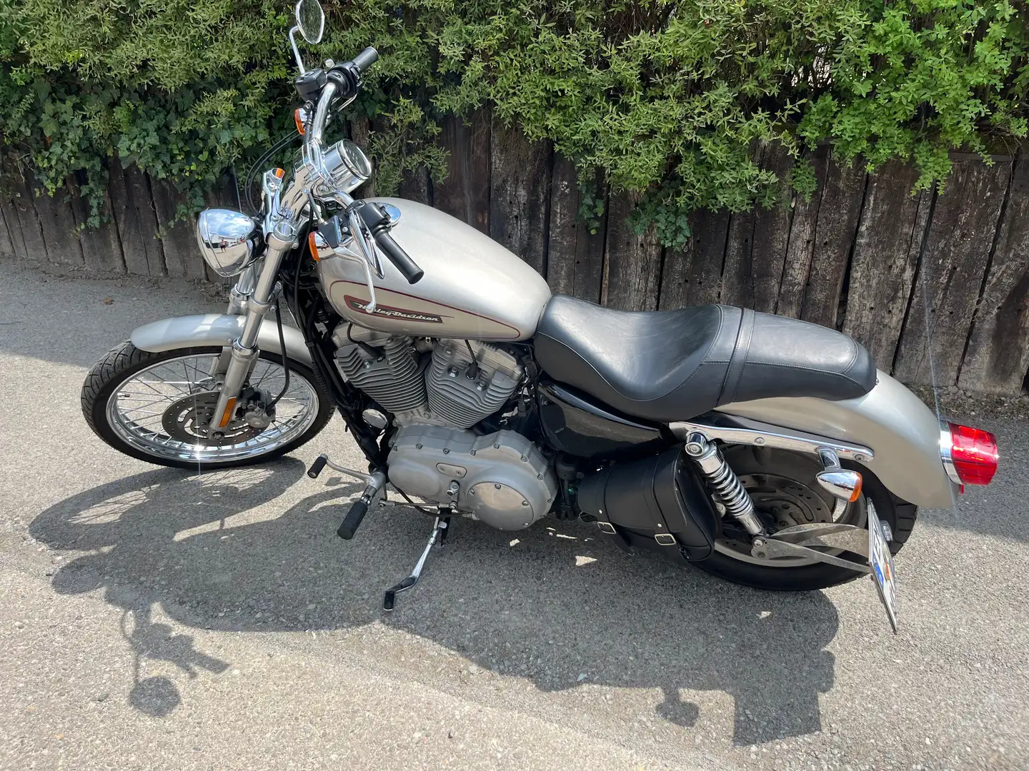 Harley-Davidson Sportster 883 Custom Argintiu - 1