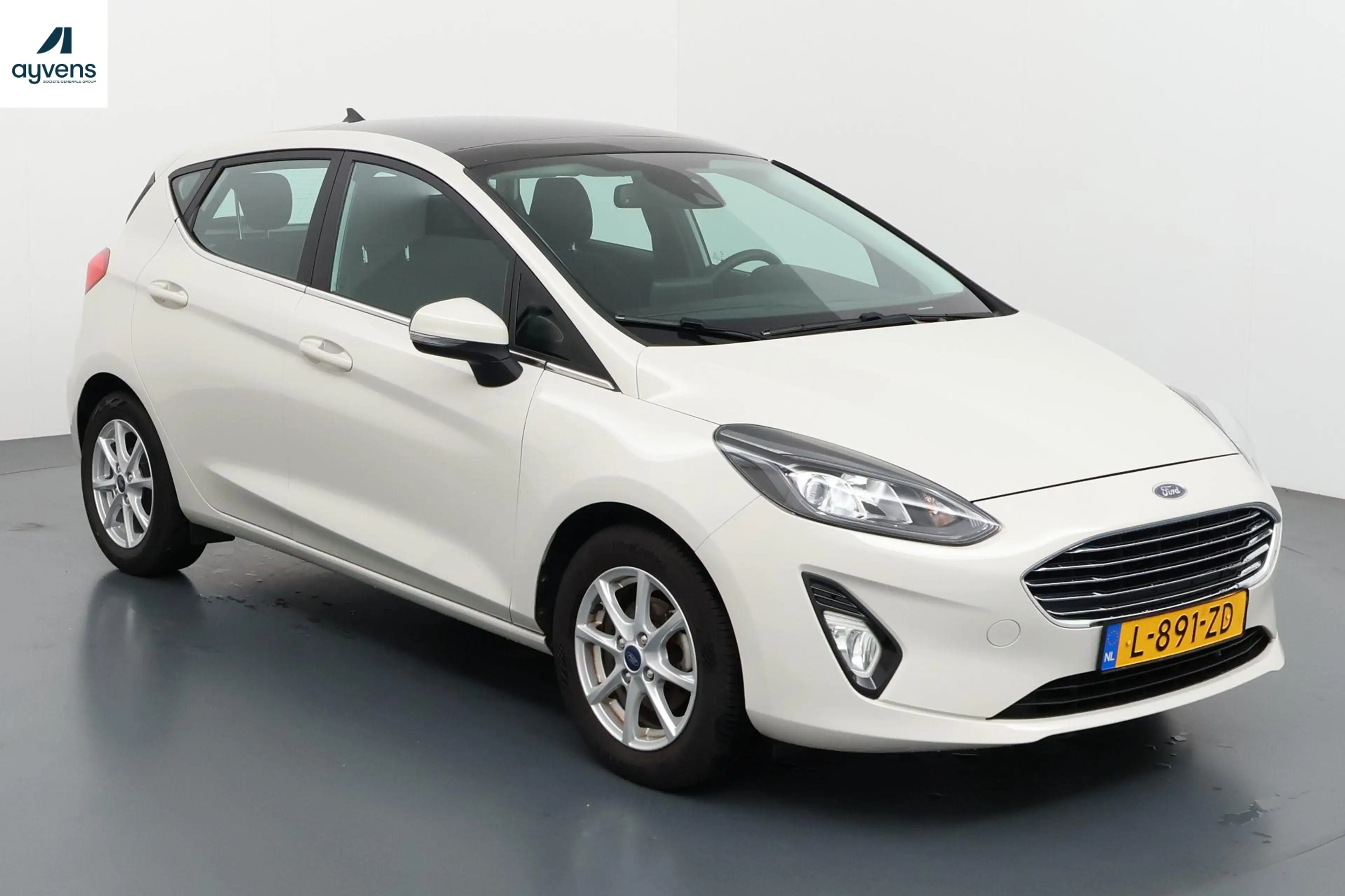 Ford Fiesta 1.0 EcoBoost Hybrid Titanium X Stijlvol in het wit
