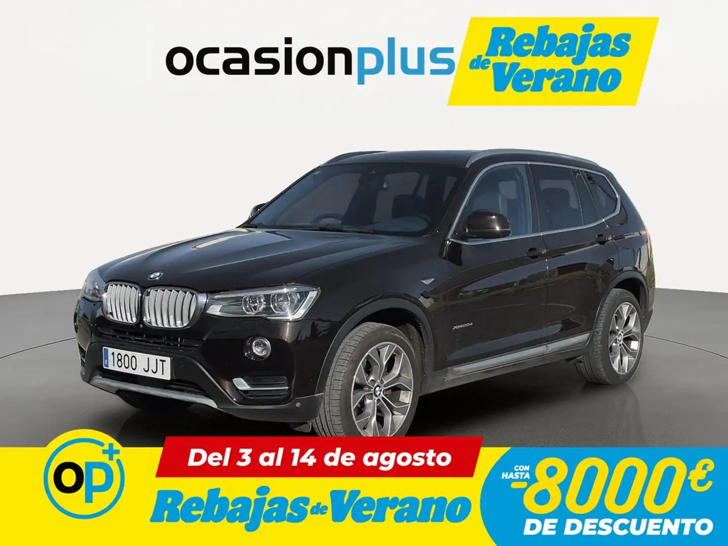 BMW X3 xDrive 20dA Marrón - 1