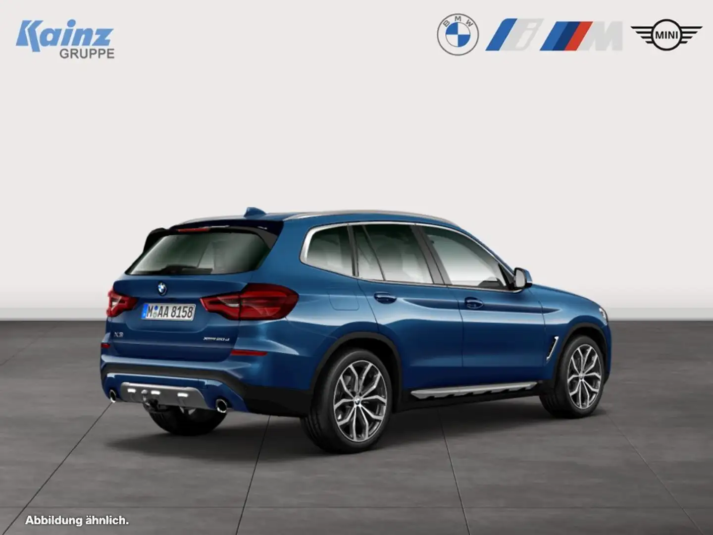 BMW X3 xDrive20d (2019 - 2021) Blau - 2
