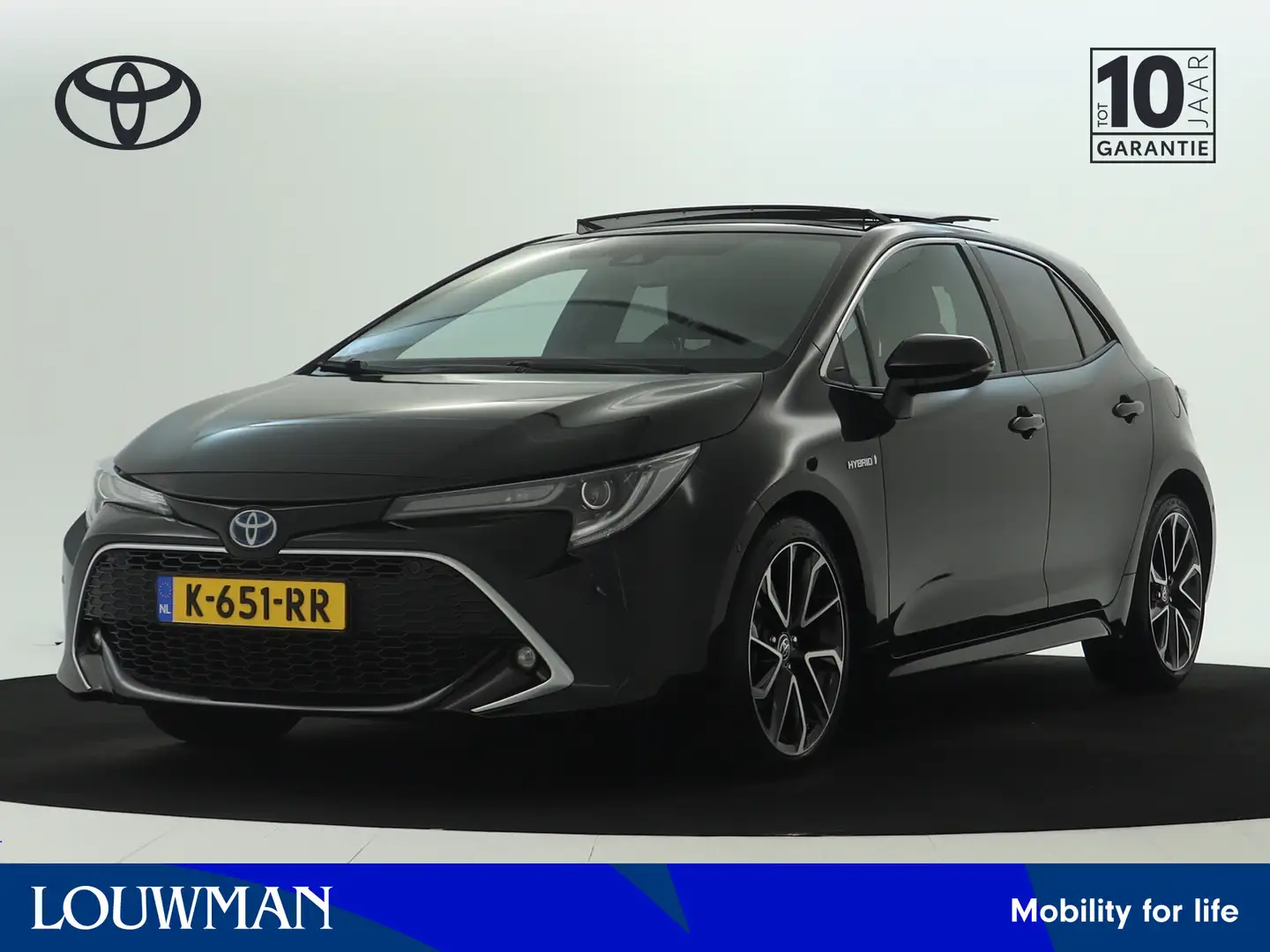 Toyota Corolla 1.8 Hybrid Executive | Panoramadak | Parkeersensor Negru - 1