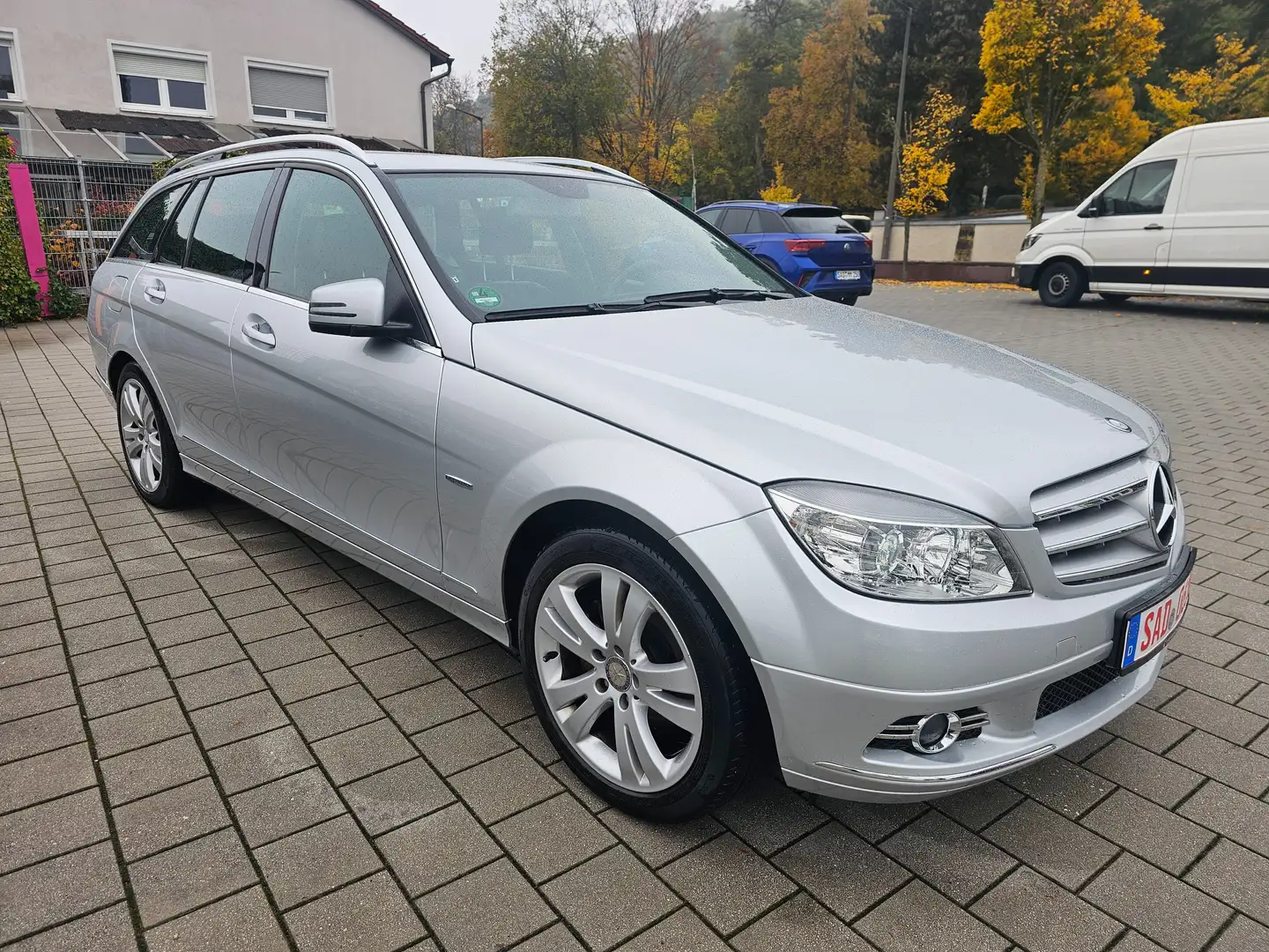 Mercedes-Benz C 180 C 180 T Kompressor/ TÜV neu/ TOP Zustand Silber - 2