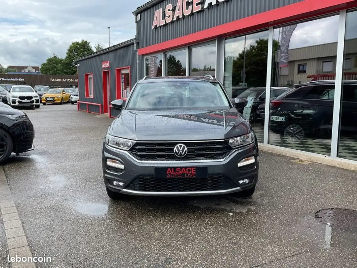 Volkswagen T-Roc 2.0 TDI 150CH LOUNGE BUSINESS DSG7 145G Gris - 2