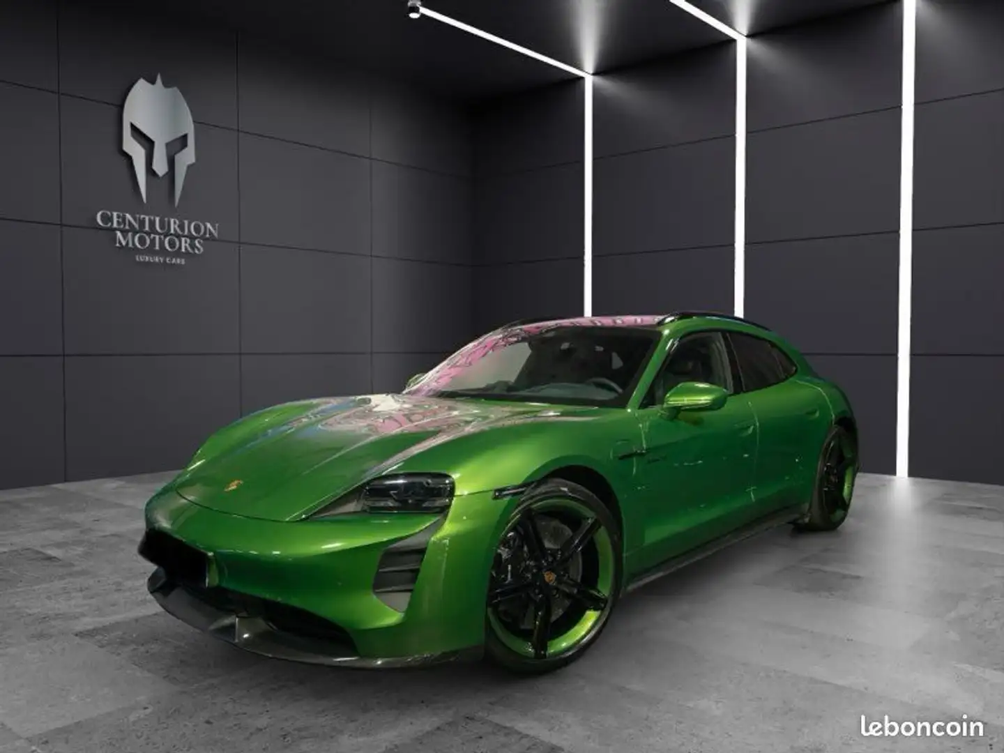 Porsche Taycan cross turismo turbo S 5pl Vert - 1