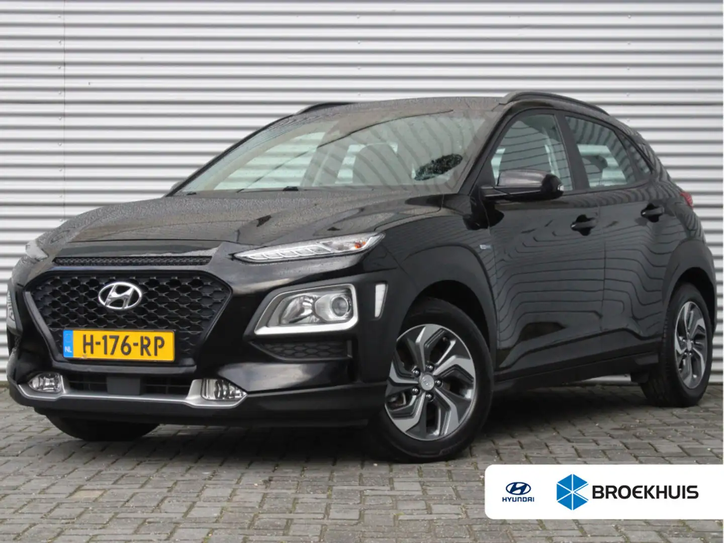 Hyundai KONA 1.6 GDI HEV Comfort | Achteruitrijcamera | Cruise Zwart - 1