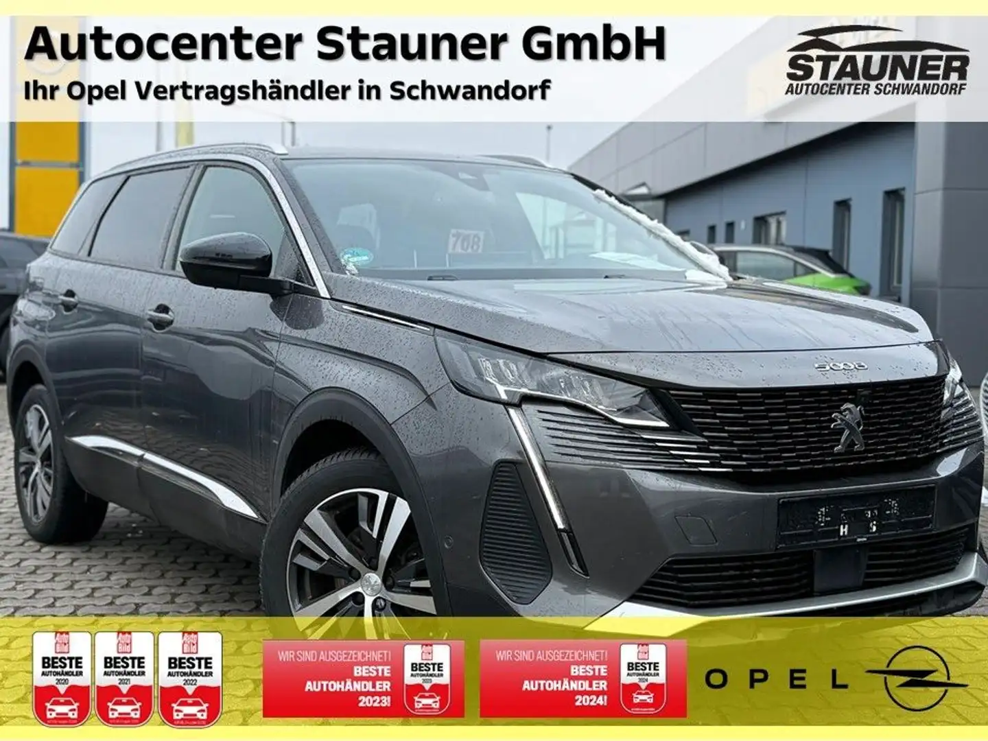 Peugeot 5008 Allure Pack PureTech 6G NAVI*PDC*KAMERA* Grau - 1