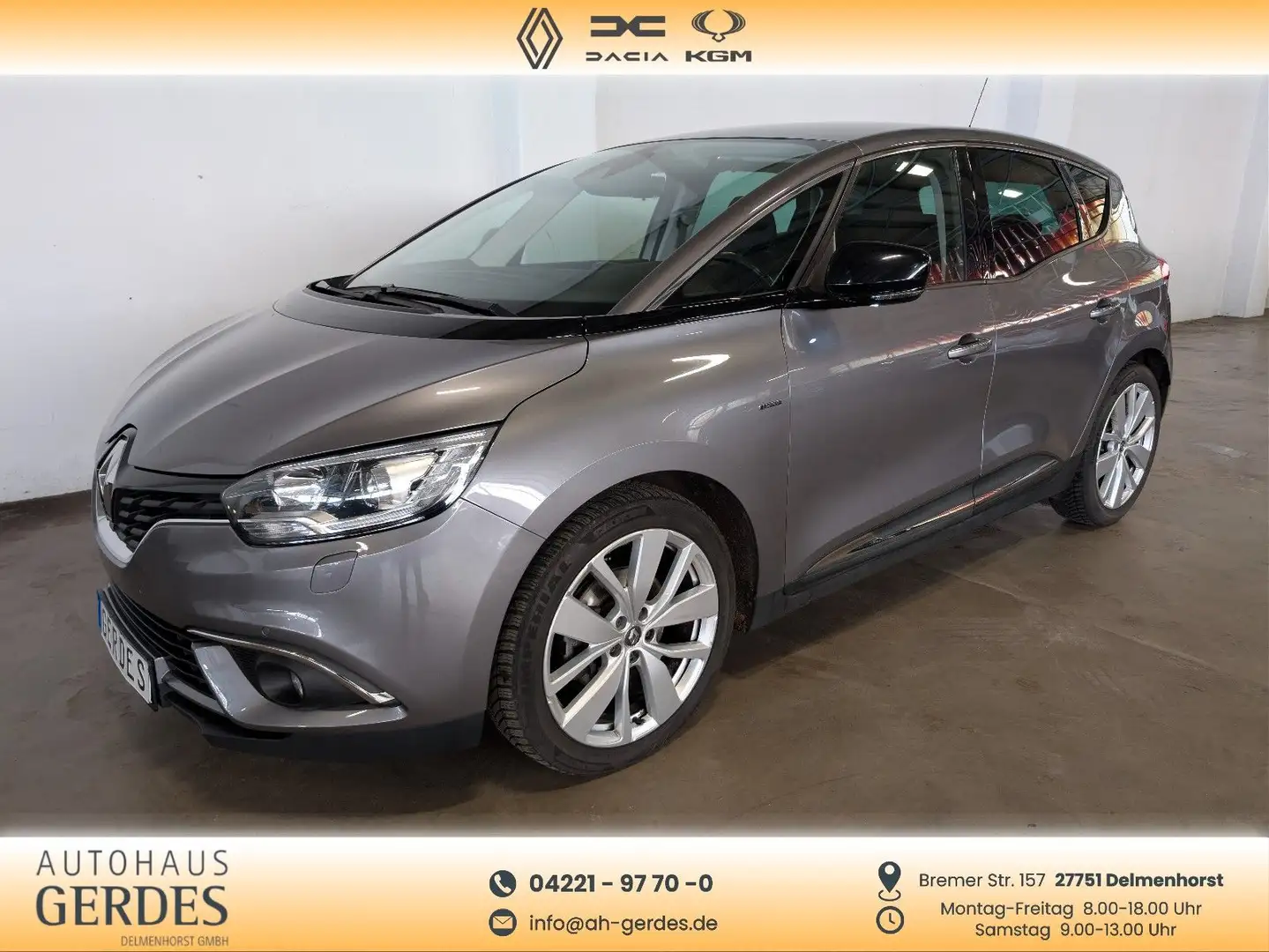 Renault Scenic IV 1.7 BLUE dCi 150 Grau - 1