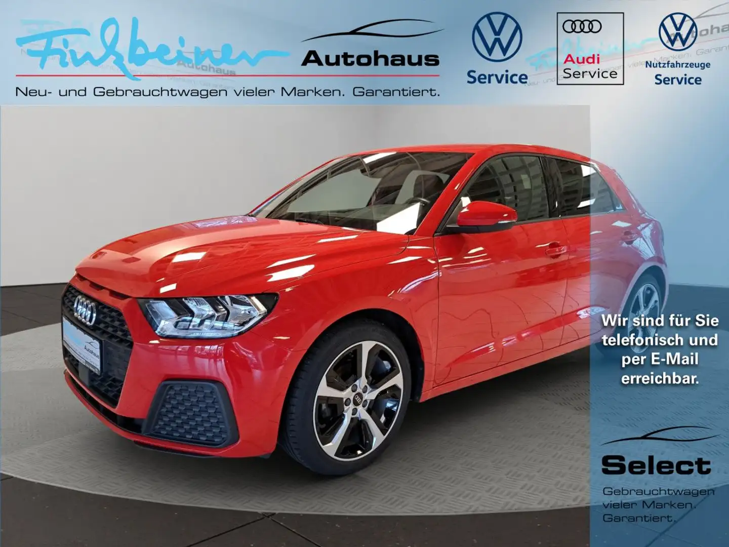 Audi A1 Sportback 1.0l TFSI S-tronic Bluetooth Klima Rot - 1