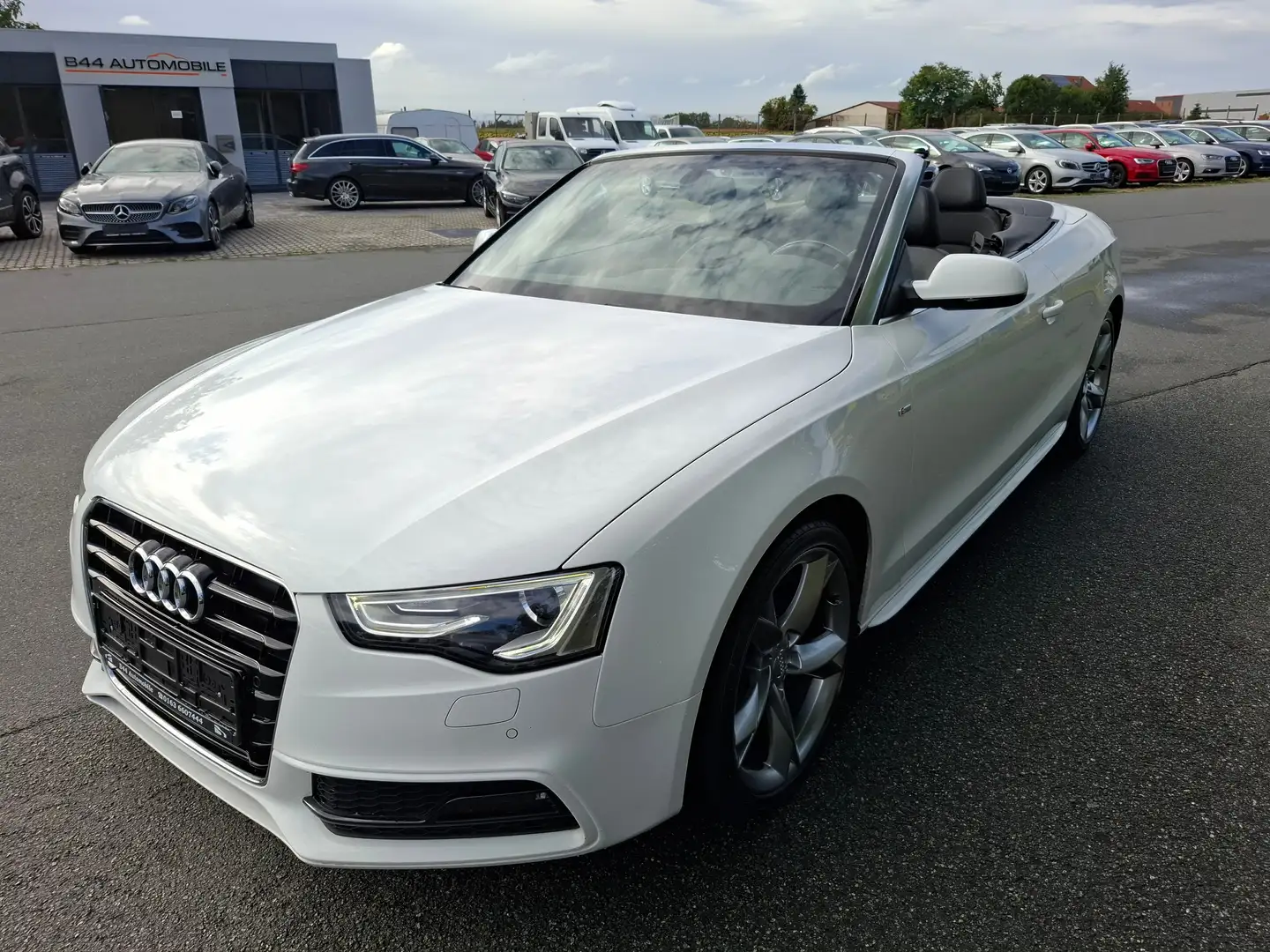 Audi A5 S´line*NAVI*XENON*Leder/Alcantara*19"LM*Keyless Blanc - 1