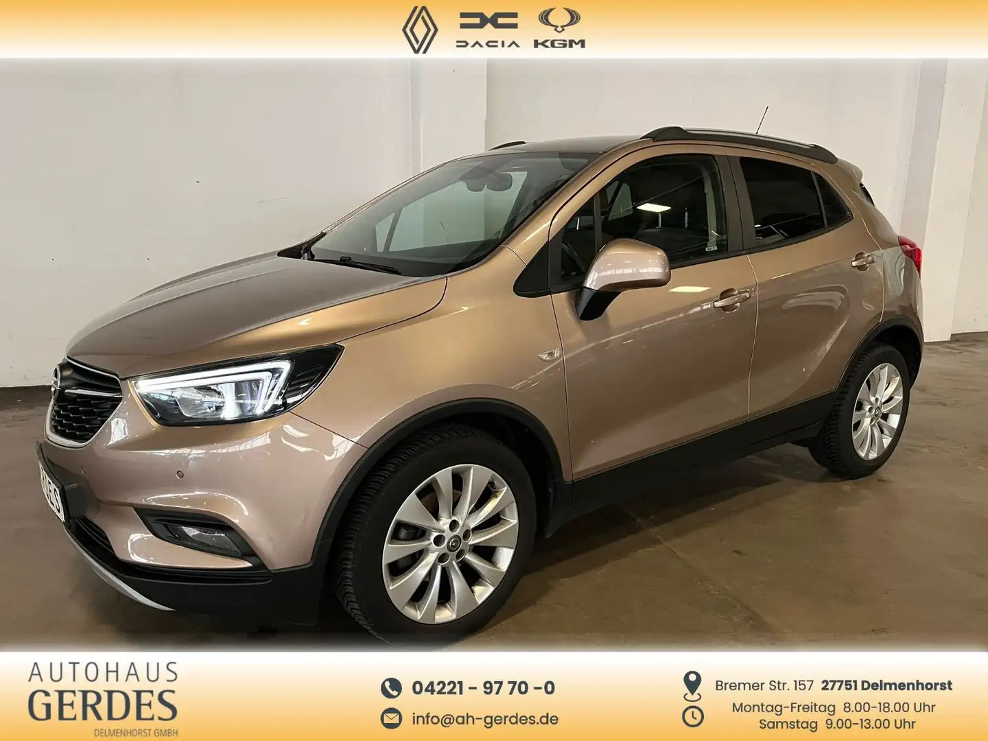 Opel Mokka X ON 1.4 Turbo Start/Stop Brun - 1