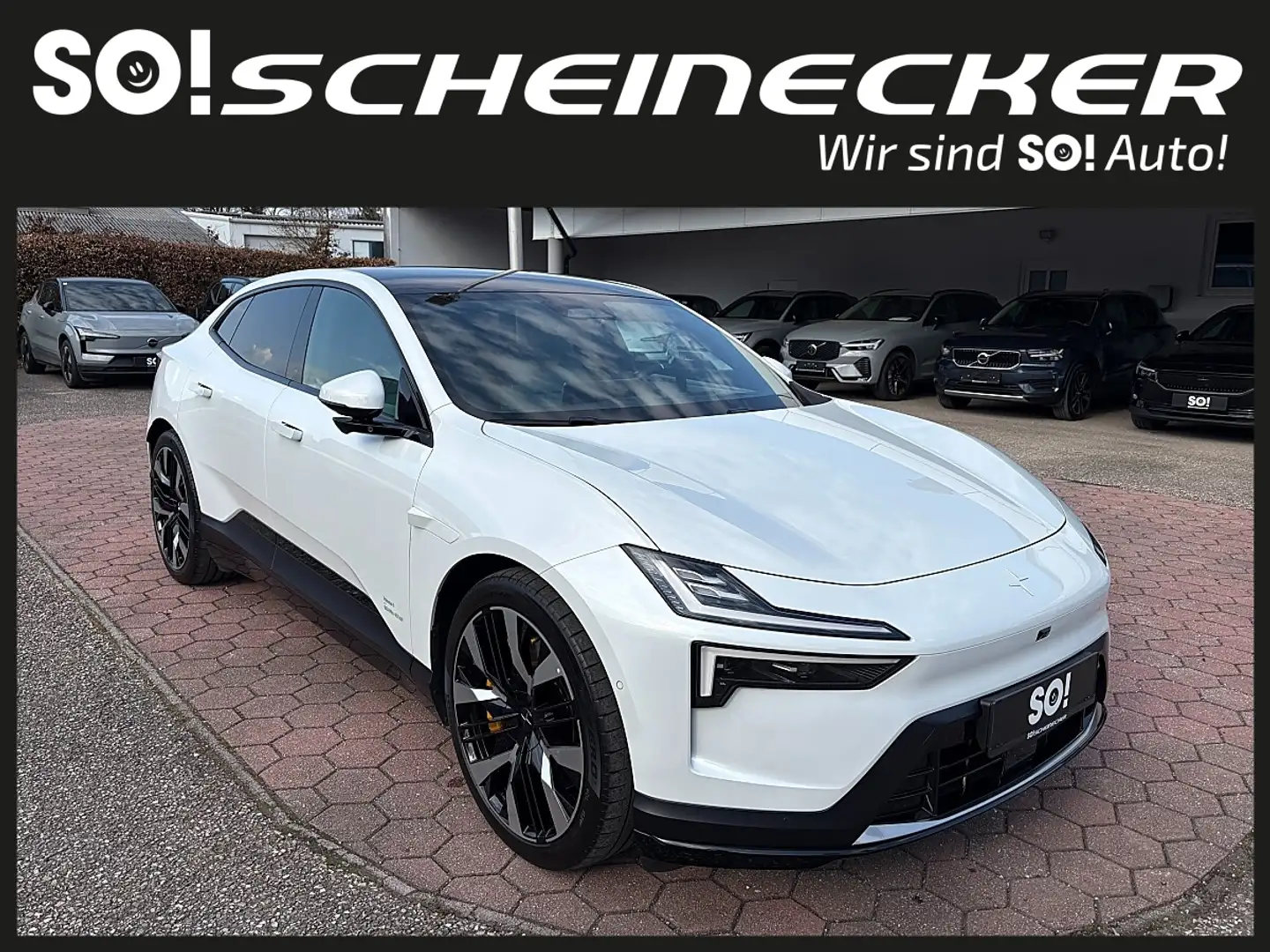 Polestar 4 Long Range 100kWh Dual Motor Performance Weiß - 1