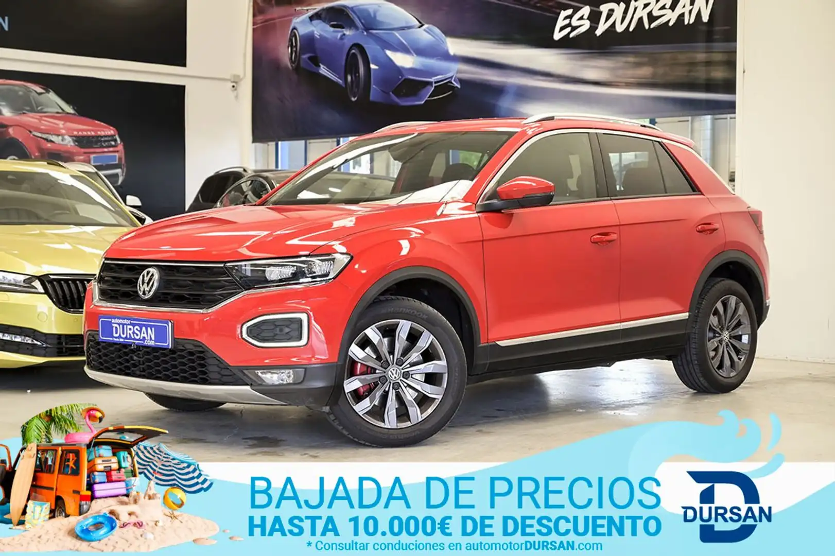 Volkswagen T-Roc 1.0 TSI Sport Rood - 1