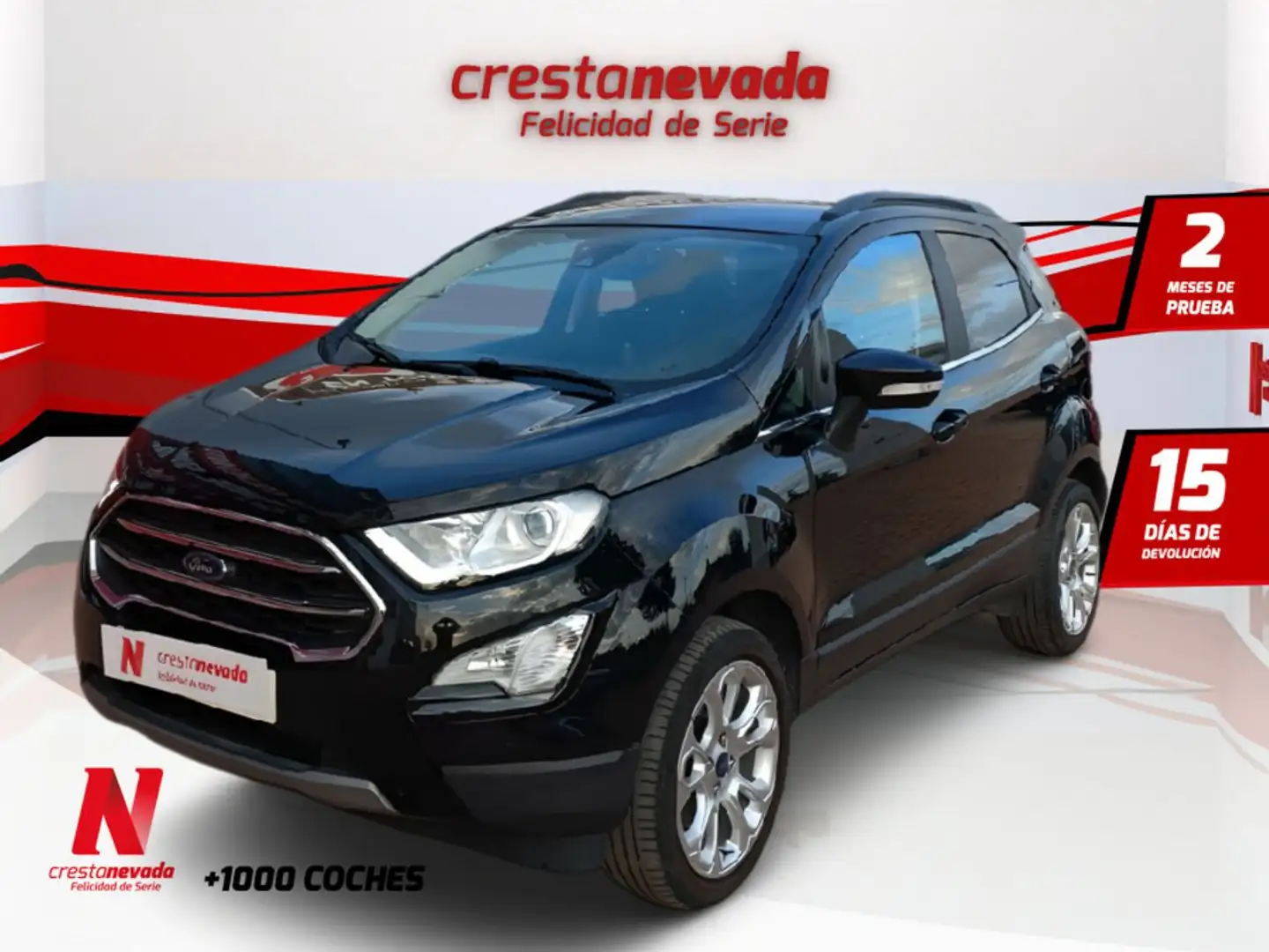 Ford EcoSport 1.0 EcoBoost Titanium S 125 Negro - 1