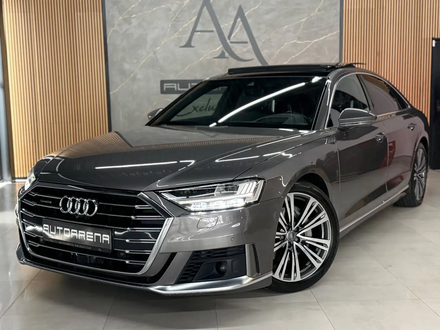 Audi A8 3.0 TDI Quattro*HD MATRIX LED*PANO*TV*STAND* Grau - 2