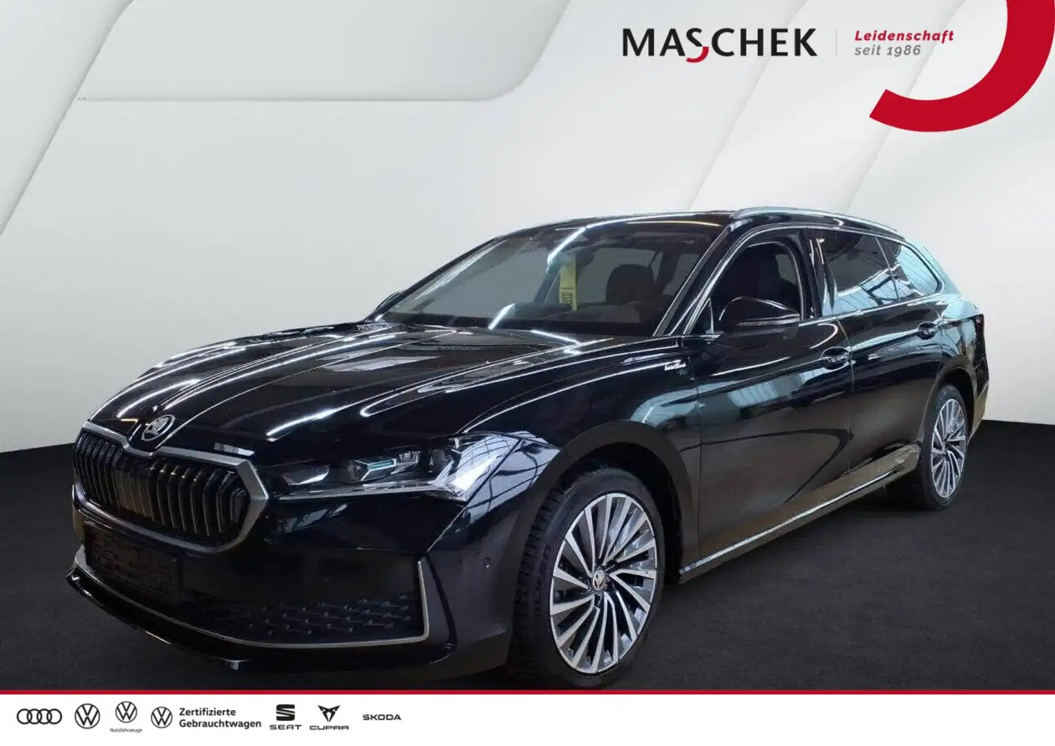 Skoda Superb Combi L&K 1.5 TSI Pano AHK Leder AreaView Pano Schwarz - 1