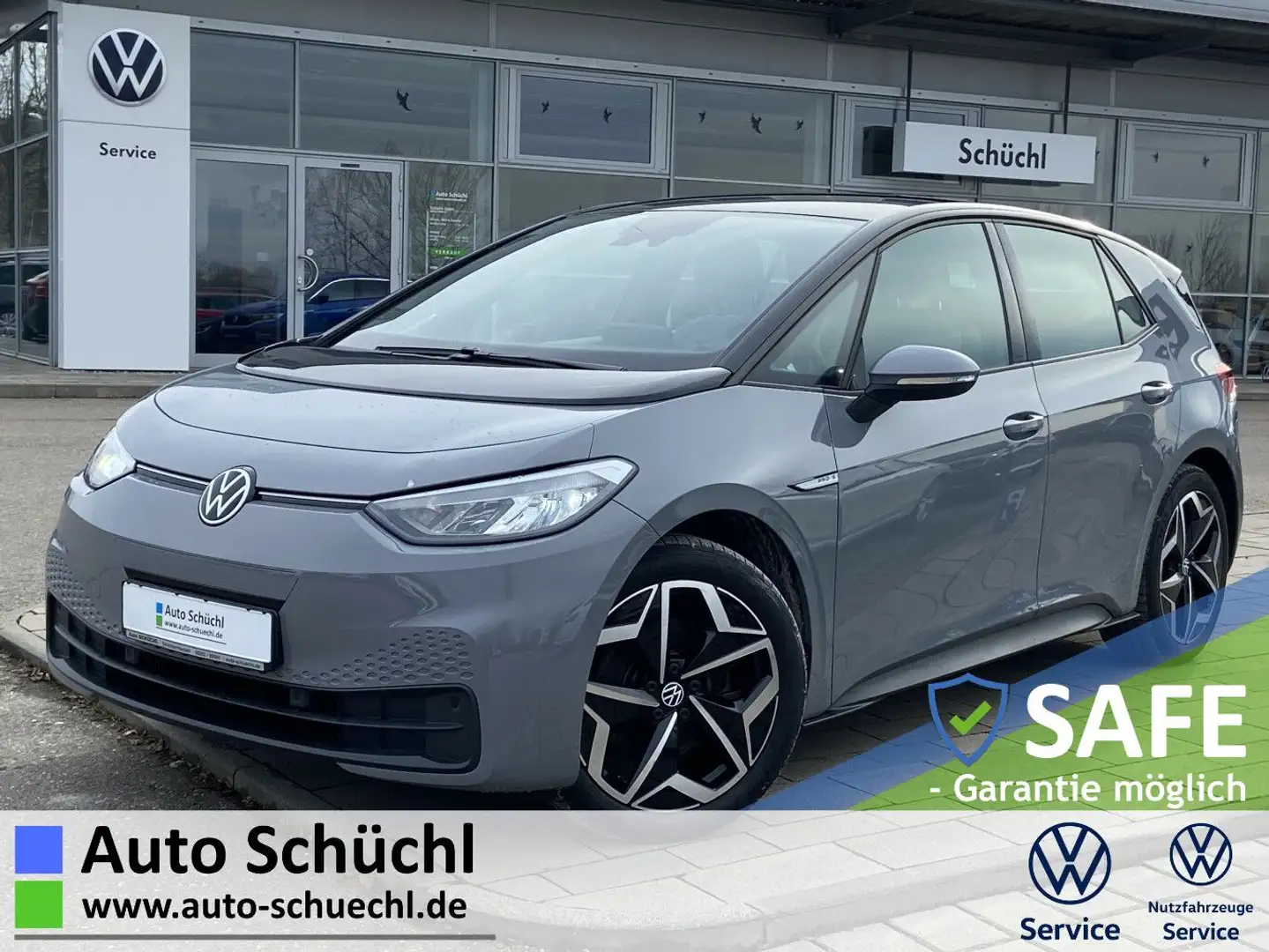 Volkswagen ID.3 PRO-S 82 KWh NAVI+LED+CCS+19"+APP-CONNECT+P Grau - 1