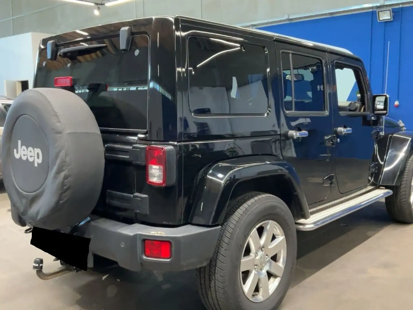 Jeep Wrangler Unlimited 2.8CRD Sahara*Leder|Navi|AHK* Schwarz - 2