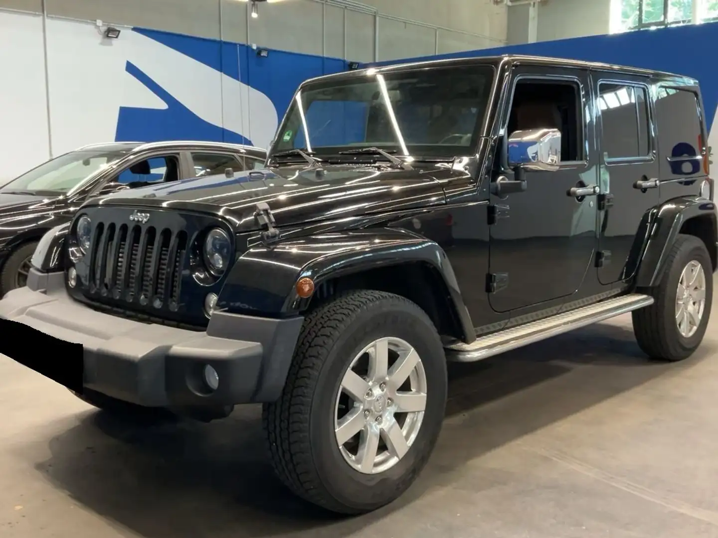 Jeep Wrangler Unlimited 2.8CRD Sahara*Leder|Navi|AHK* Schwarz - 1