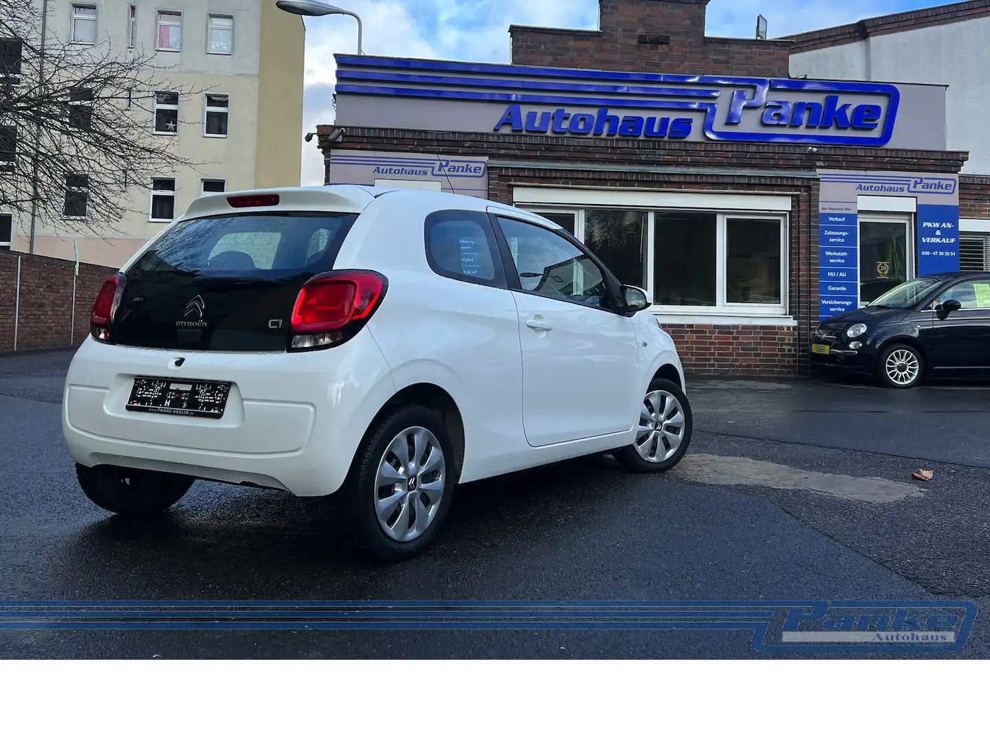 Citroen C1 Feel*Carplay*G.Bild*1-Hand*Led*Klima*Scheck* Weiß - 2