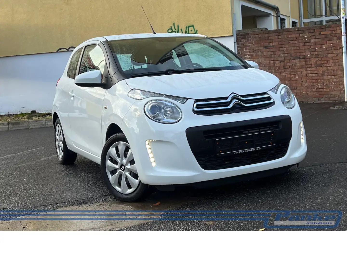 Citroen C1 Feel*Carplay*G.Bild*1-Hand*Led*Klima*Scheck* Weiß - 1