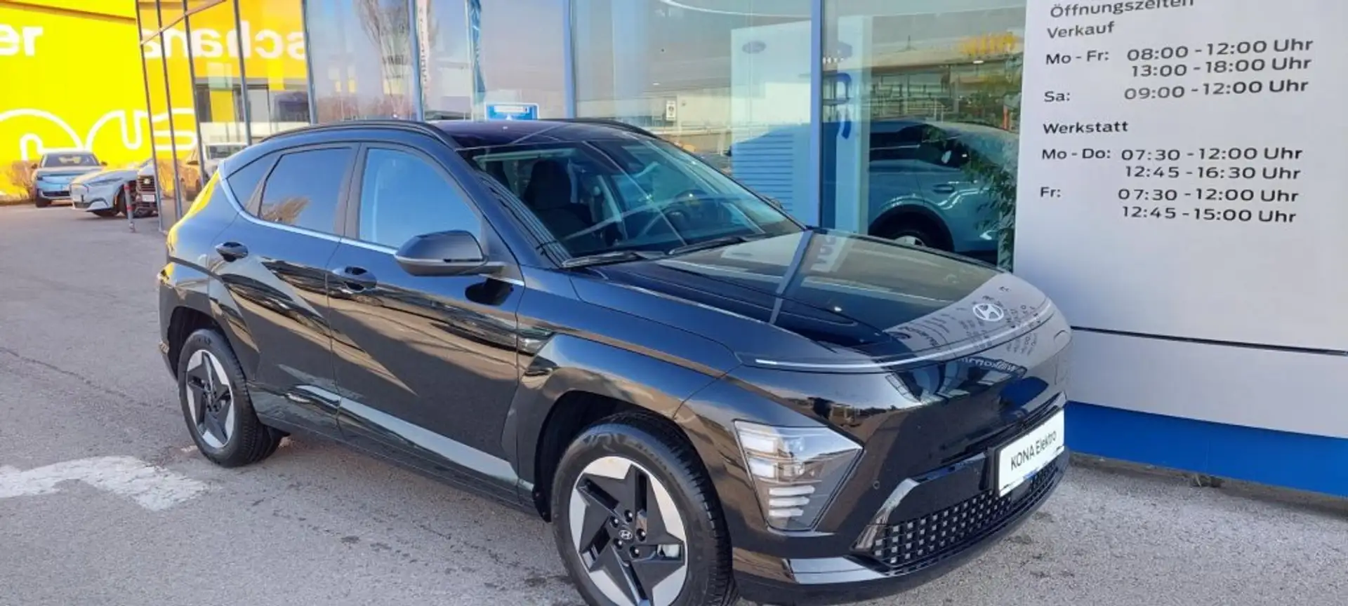 Hyundai KONA EV (SX2) GO 65,4 kWh k4eg1-OP7 Aktionspreis* €33.330.- mit H Schwarz - 1