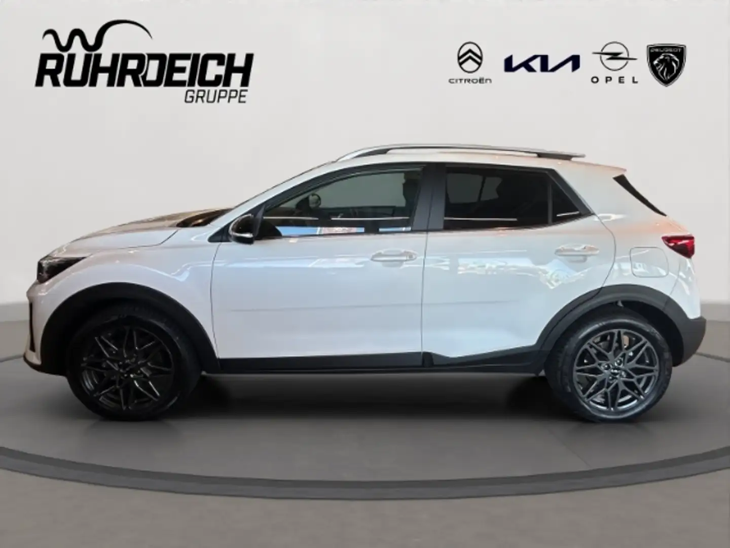 Kia Stonic 1.0 T-GDI Mild-Hybrid Nightline Edition Navi LED A Weiß - 2