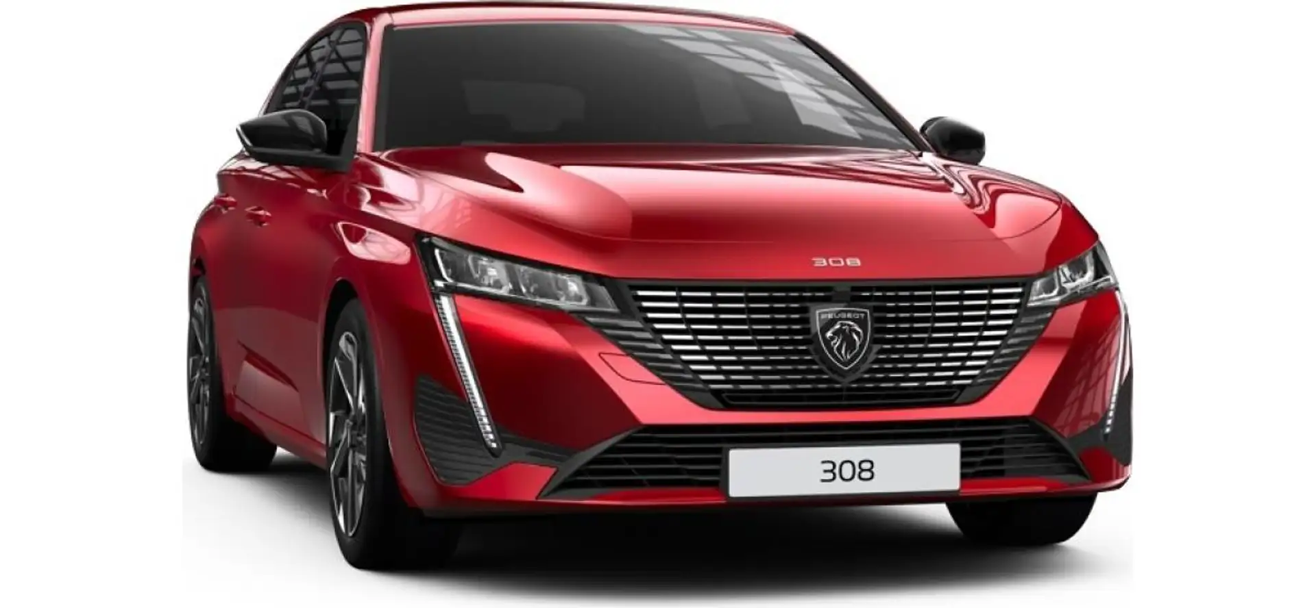 Peugeot 308 Allure BlueHDi Rot - 1