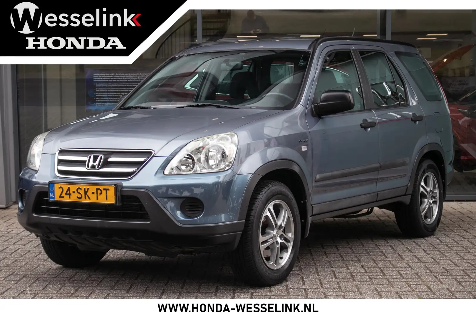 Honda CR-V 2.0i LS - Nieuwe APK | Aflevercontrole Blauw - 1