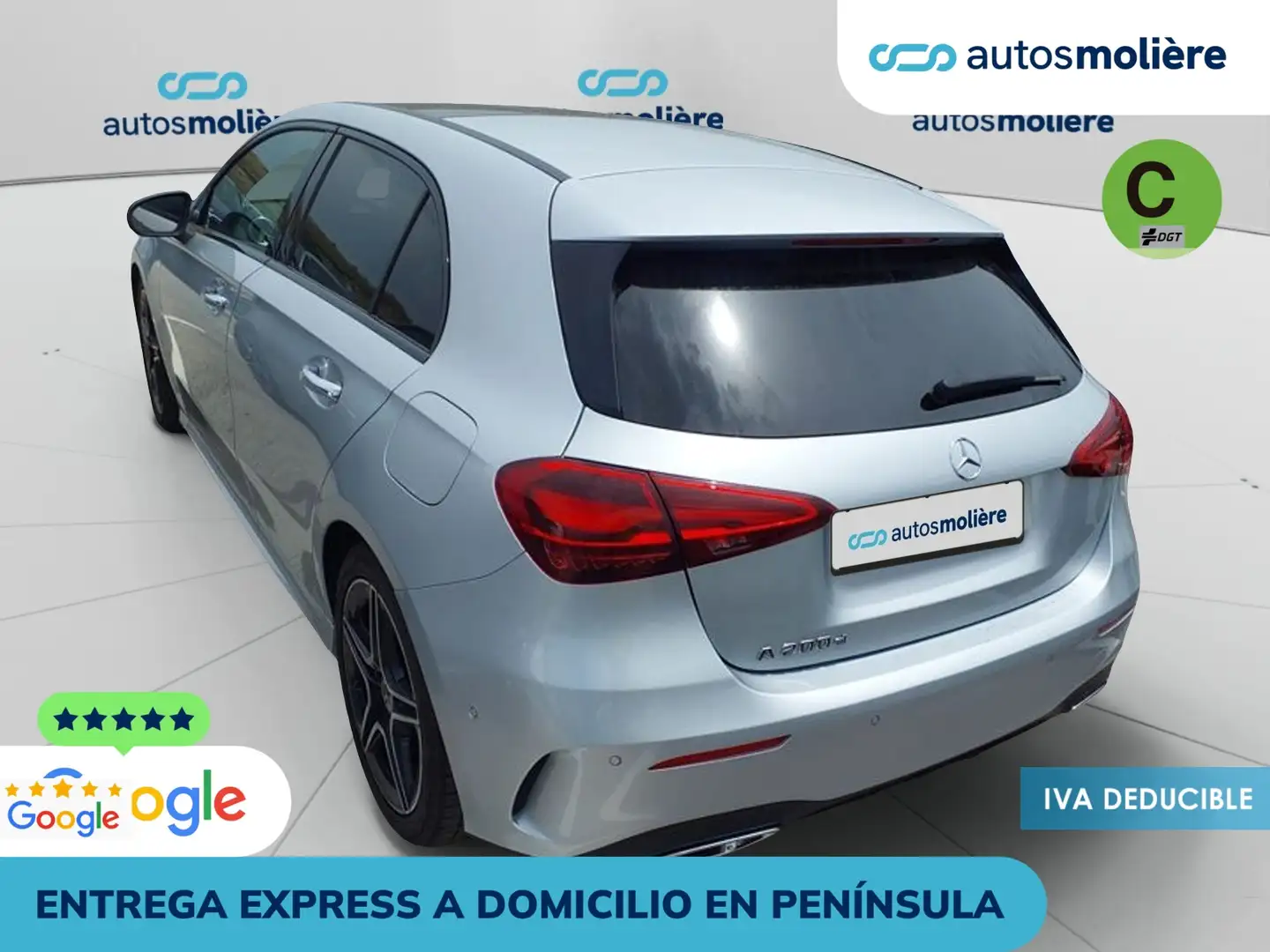 Mercedes-Benz A 200 200d Progressive Line Advanced 8G-DCT Plateado - 2