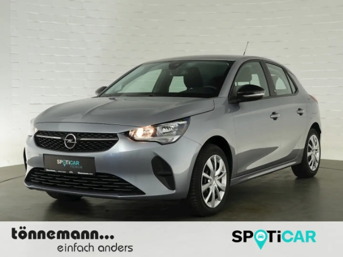 Opel Corsa-e F EDITION 50kWH AT+RÜCKFAHRKAMERA+PARKPILOT HI+KEY Zilver - 1