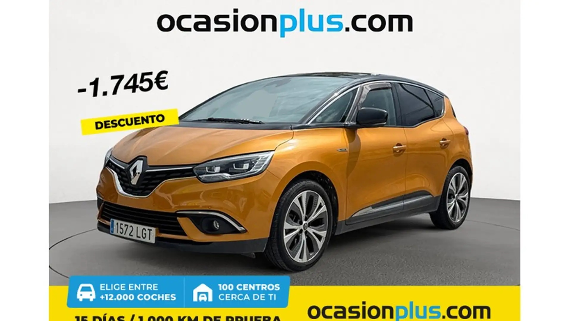 Renault Scenic E-Tech Evolution Autonomía Confort 125kW Naranja - 1