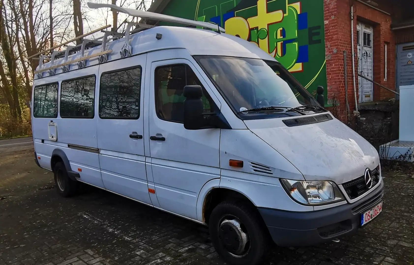 Mercedes-Benz Sprinter Hochdach 416 CDI,netto 8300 € Weiß - 1