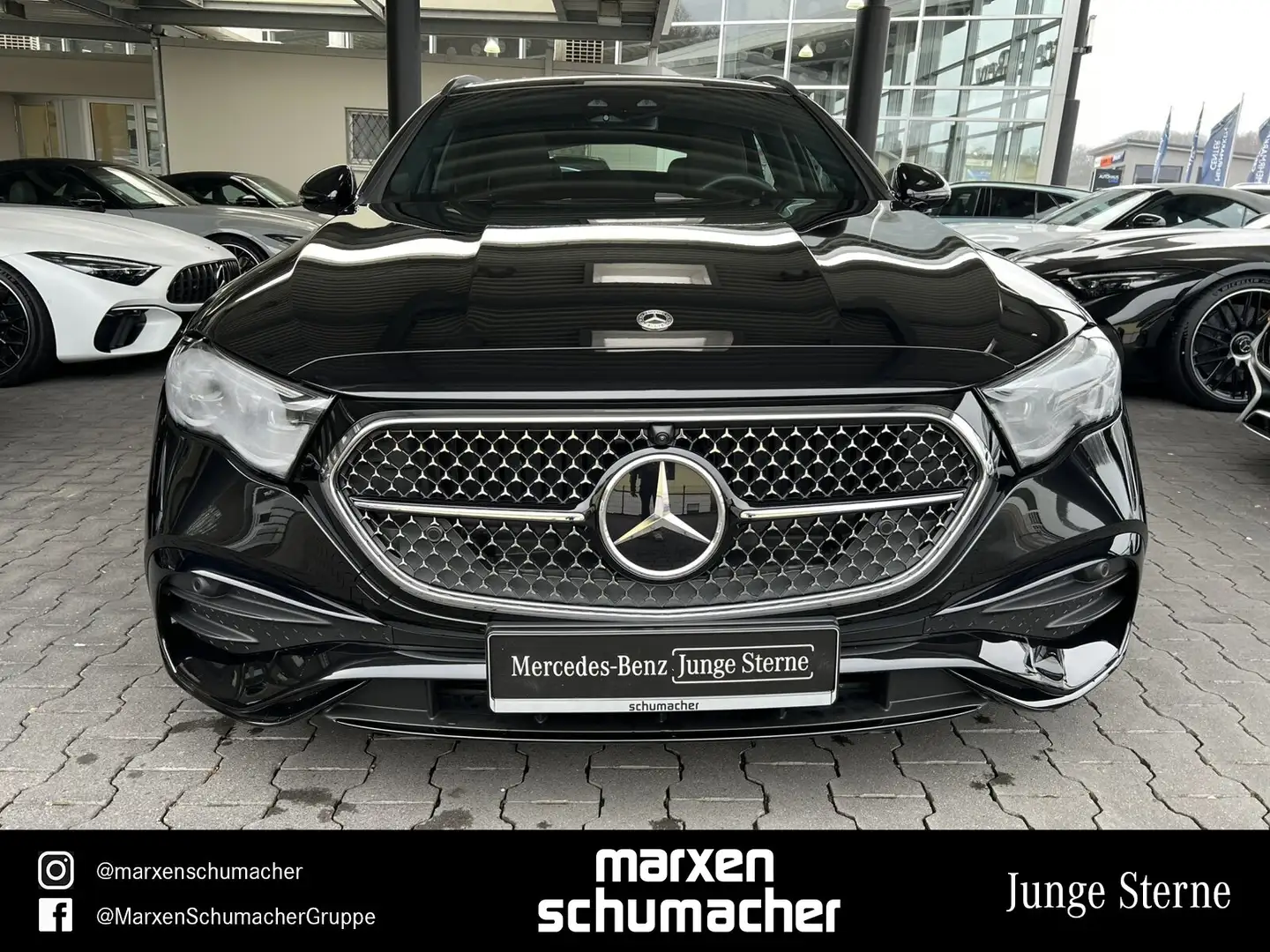 Mercedes-Benz E 450 E 450 d 4M T AMG PremiumPlus Burm4D+Standh.+Pano Noir - 2