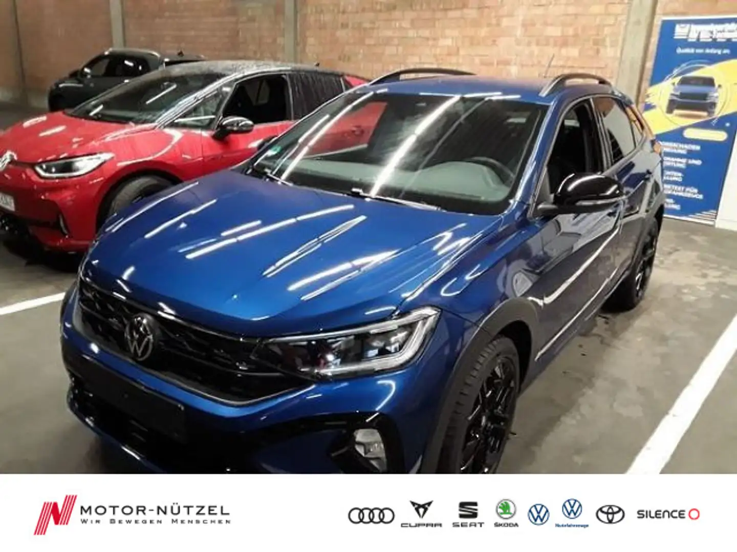 Volkswagen Taigo 1.5 TSI DSG R-LINE 5JG+MATRIX+NAVI+AHK+ACC Blau - 1