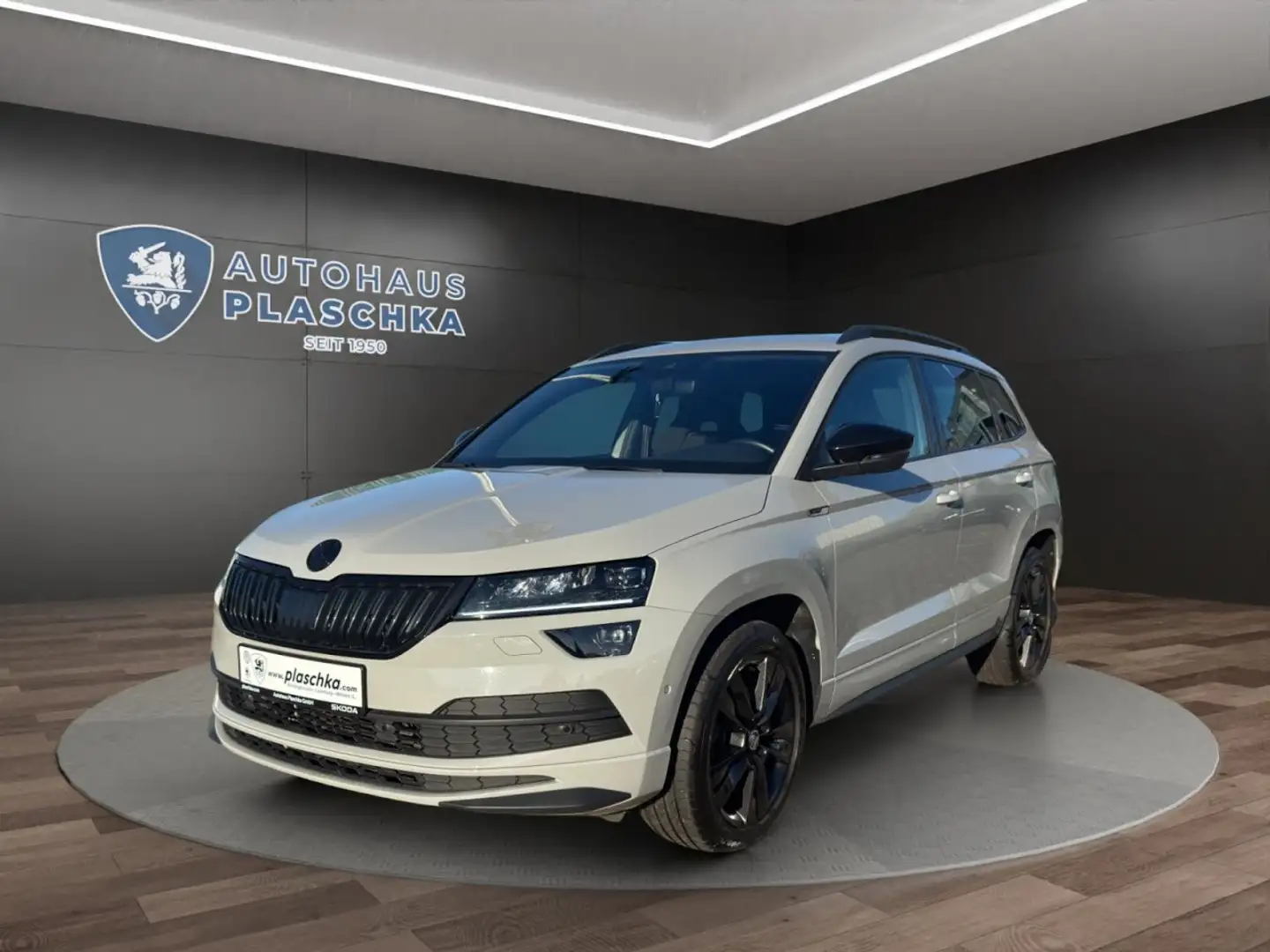 Skoda Karoq 2.0 TSI DSG Sportline 4x4 NAVI*CANTON*STH. Klima Gris - 1