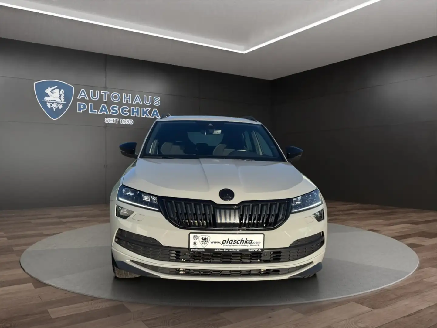 Skoda Karoq 2.0 TSI DSG Sportline 4x4 NAVI*CANTON*STH. Klima Gris - 2