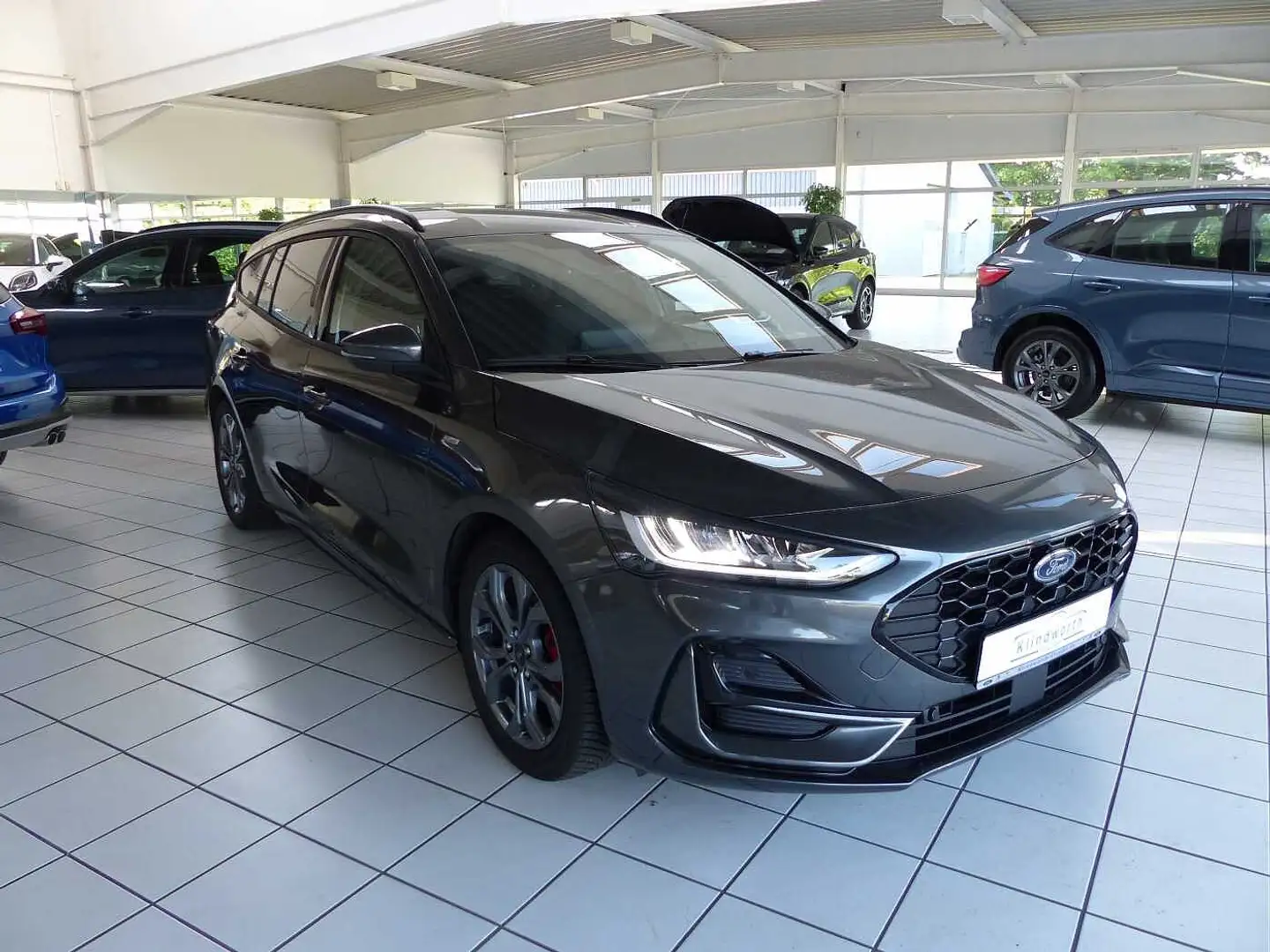 Ford Focus Turnier EcoBlue Aut. ST-LINE X iACC,Navi Gris - 2