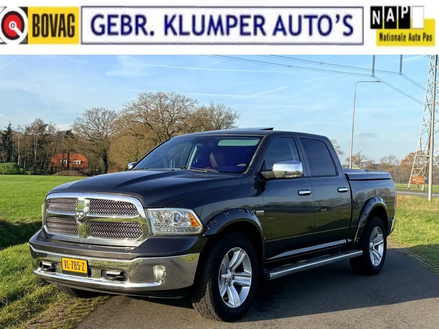 Dodge RAM 5.7 Hemi V8 CC 5'7 Longhorn Ed. Full Option, MARGE Grey - 1