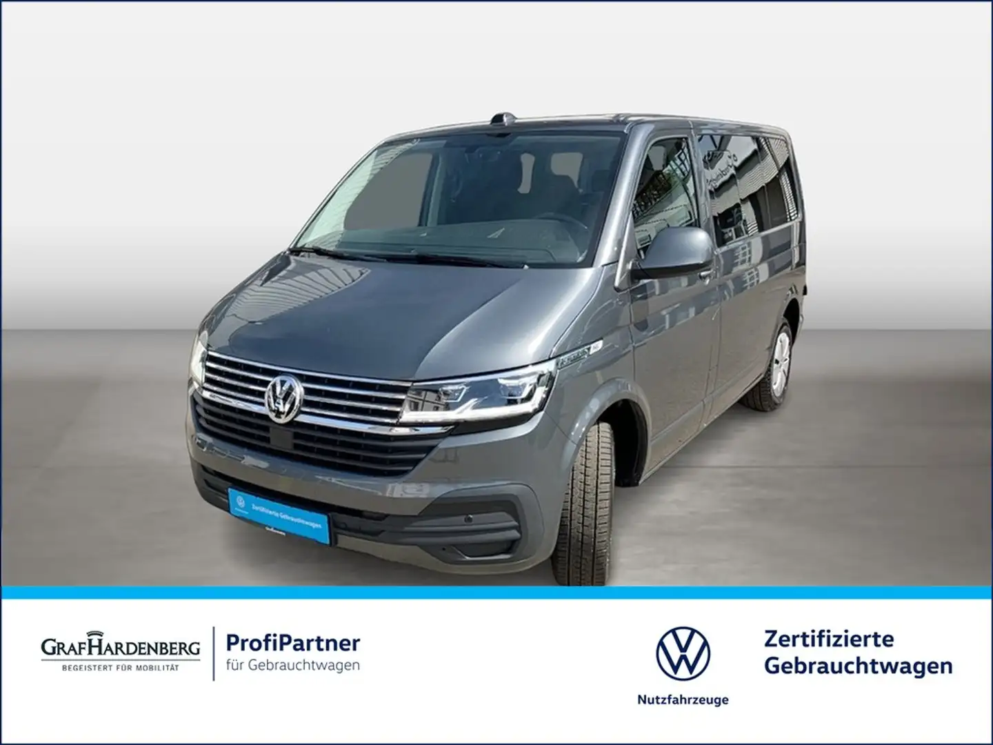 Volkswagen T6 Caravelle 6.1 Comfortline KR TDI DSG Navi LED Сірий - 1