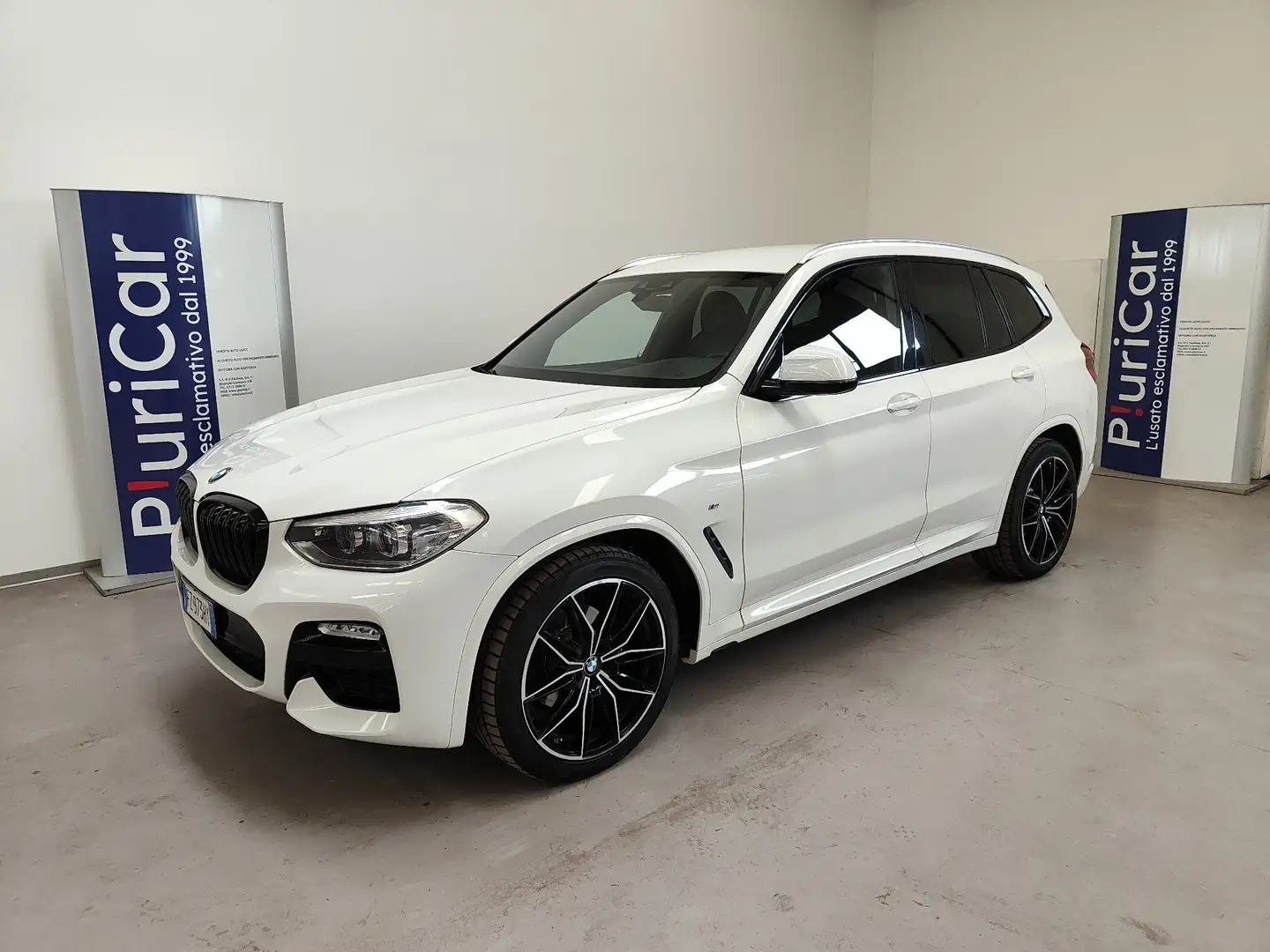 BMW X3 sDrive18d Msport auto Cerchi 20” Fari LED M sport Blanco - 1