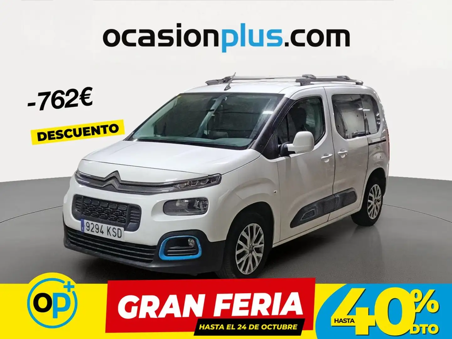 Citroen Berlingo BlueHDi S&S Talla M Feel 100 Blanco - 1