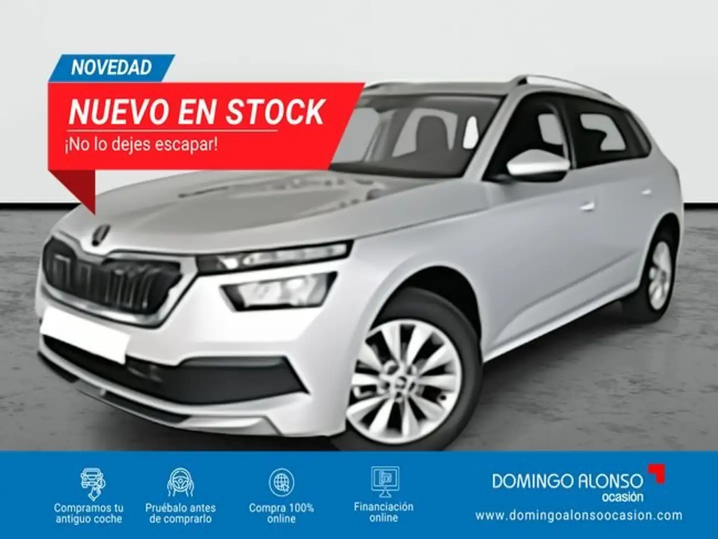Skoda Kamiq Ambition Plus 1.0 TSI 81kW (110CV) (NW43J514) Plateado - 1