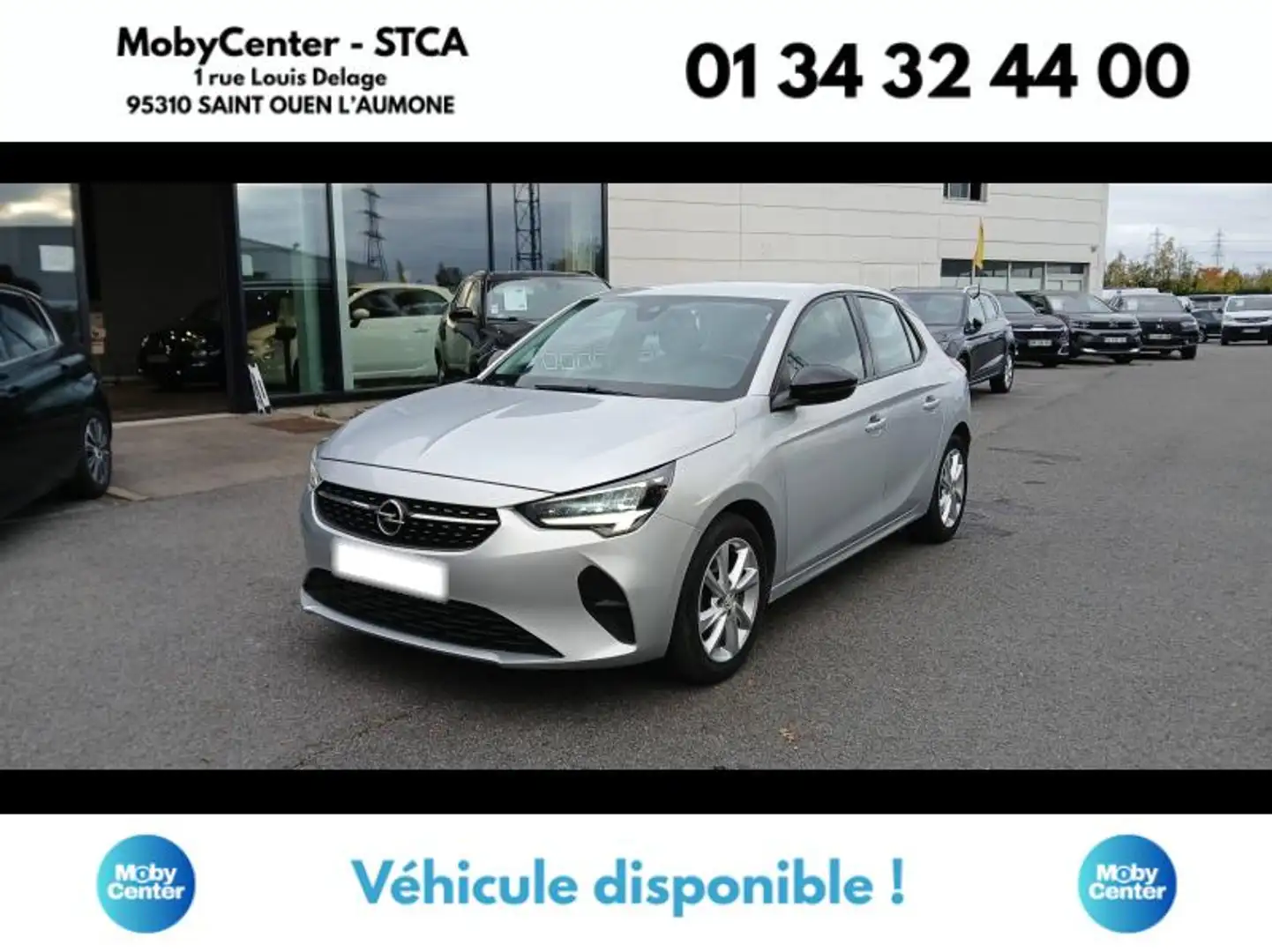 Opel Corsa-e 1.2 75ch Elegance Business Gris - 1