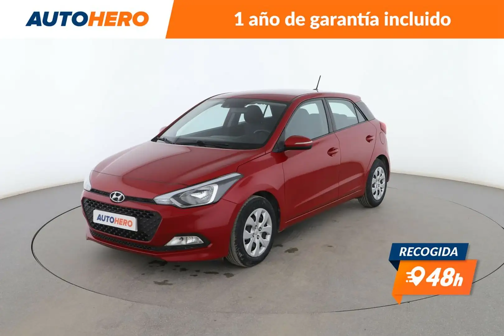 Hyundai i20 1.4 MPI Link Aut. Rouge - 1